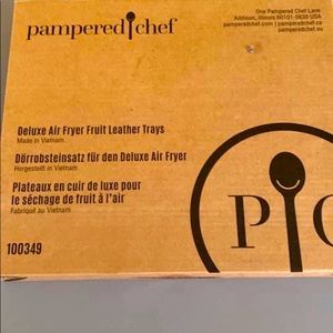 Pampered Chef Fruit Leather Trays for air fryer